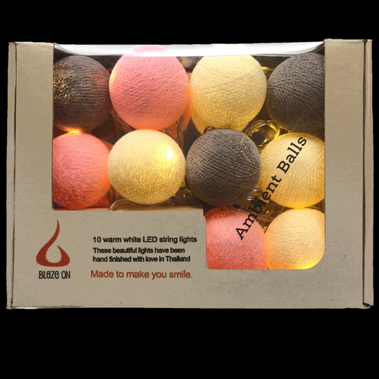 Ambient Balls - 10 Lamps<br />Neapolitan Ambient Balls - 10 Lamps<br />Neapolitan