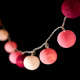 Ambient Balls - 10 Lamps<br />Pink Tones Ambient Balls - 10 Lamps<br />Pink Tones