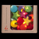 Star, Sun & Moon - 10 Lamps<br />Rainbow Colours Star, Sun & Moon - 10 Lamps<br />Rainbow Colours
